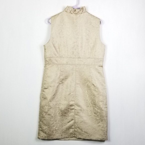 Ronni Nicole gold holiday dress Sz 14 - Picture 2 of 5